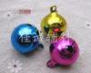 Campana de metal de cobre de colores, campana redonda de una palabra, accesorios para manualidades DIY, decoración de Navidad, 6-20 mm