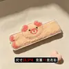 Adesivos Fofos de Cachorro Salsicha com Franja para Lavar o Rosto e Coques Headband Dois em Um Acessórios de Cabelo Doces e Fofos