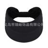 Diadema deportiva de algodón con ala ancha para mujer, de color liso, con nudo, antideslizante, ideal para yoga y antitranspirante.