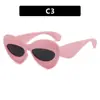 Gafas de Sol Divertidas y Lindas de Hip-Hop para Niños Estilo Europeo y Americano Gafas de Sol de Moda Gafas de Sol de Marco Grueso para Pasarela Infantil de Celebridad de Internet