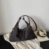 Bolsa de ombro retrô personalizada estilo coreano, nova bolsa de ombro de grande capacidade da moda 2026, bolsa de mão moderna para o dia a dia