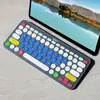 Película para teclado de escritorio K380 para Logitech K380 + Película protectora para teclado PEBBL cubierta antipolvo