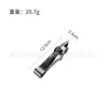 Cuchillo para piña de acero inoxidable cuchillo de caña pelador de ojos de fresa pala para piña tenedor para piña pinza para piña cuchillo pequeño curvo
