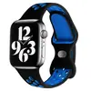 Adequado para Apple Watch Apple Série 1-10 Se Fivela em Forma de Oito Pulseira Nike Bicolor Pulseira de Silicone Respirável
