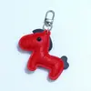 Huayang Llavero Personalizable con Colgante de Caballo de Cuero Accesorios Charms para Bolsos DIY Adornos de PU Llavero al por Mayor
