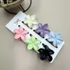 Clipes de Cabelo Coloridos de Flor de Plumeria de 4cm Mais Vendidos na Europa e América, Grampos de Cabelo Florais Transfronteiriços, Acessórios de Cabelo da Moda para Festas na Parte de Trás da Cabeça