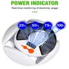 Luz de Fútbol Alimentada por Energía Solar, Recargable para Exteriores, Retráctil, Multifuncional, Lámpara de Iluminación Plegable, Lámpara de Camping, Lámpara de Jardín, Automática