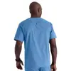 Ventas Directas de Fábrica Amazon Nuevo Estilo Europeo y Americano Color Sólido Bolsillo Cuello en V Uniforme de Trabajo de Enfermería Ropa de Enfermera para Mujeres