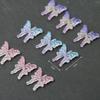 Manicura de celebridad en línea estilo ins joyería de uñas de mariposa líquida Super hada fina Flash Perla degradado lazo joyería de uñas