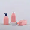 Botella de Loción de Estilo E-Commerce de 500 ml, Botella de Champú para Niños, Botella de Gel de Ducha, Botella de Champú de Material de Polietileno de Alta Densidad (HDPE) Felpa