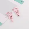 Estrela de Cinco Pontas Pintada em Cores Doces Fecho Lagosta Giratório DIY Decoração de Bolsa Artesanal Conector de Contas Acessório