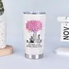 Taza Termo Creativa Transfronteriza de Acero Inoxidable 304, Doble Pared al Vacío para Cerveza, Impresión 3D, 20 oz, Portavasos para Coche