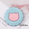 Lindo gato KT galleta pastel de luna comida y accesorios de juego pegamento de crema DIY funda de teléfono pasador material de accesorios para el cabello al por mayor en stock