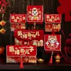 Sobres rojos para nietos, nietas y bisnietos, sobres rojos de Año Nuevo, sobres de regalo personalizados y creativos de nuevo estilo