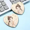 Insignia Bidimensional Personalizada Texto Cepillado Doble Destello Láser Personaje de Dibujos Animados de Videojuegos Artículos para Autoimpresión Insignia de Hoja de Lata