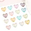 Cuentas acrílicas transparentes con purpurina, hechas a mano, para hacer manualidades, accesorios de ropa, bolsas, pulseras, cuentas cargadas.