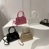 Bolso Peludo para Mujer 2025 Otoño e Invierno Nuevo de Moda Bolso de Lana de Cordero para Mujer Diseño de Nicho de Alto Valor Ballet para Mujer Bolso Cuadrado Pequeño