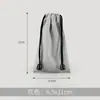 Cor pu fone de ouvido de energia móvel à prova d'água pano saco de carregamento do telefone móvel com cordão de bolso de bolso de armazenamento de jóias bolsa de impressão