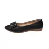 Comércio Exterior Transfronteiriço Outono 2026 Novos Sapatos Rasos com Solado Macio, Bico Fino, Baixos para Mulheres, Casuais, Modernos, Confortáveis, Tamanhos Grandes para Mulheres