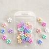 20 macaroon misto cinco pétalas flor joias de unhas cor de resina flor DIY hairpin caso de telefone explosões transfronteiriças