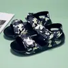 Zapatos Nuevos de Primavera 2021 para Niños Transfronterizos Sandalias de Bebé para Exteriores de Eva Chanclas con Velcro y Lazo Camuflado para Hombres y Mujeres
