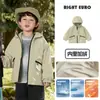 Jaqueta Infantil Forrada com Fleece, Casaco de Algodão Outono e Inverno para Bebê, Roupas Infantis Novas 2026, Roupas para Crianças Pequenas, Blusa Quente de Outono para Crianças