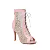 Zapatos de mujer de tacón alto ultra-fino de comercio exterior talla 34-48 sandalias de verano para mujer con punta abierta sandalias cruzadas para mujer europeas y americanas talla grande