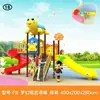 Parque Infantil ao Ar Livre Multi-Funcional Grande Combinação de Escorregador e Balanço Brinquedos de Parque de Diversões para Crianças Equipamento de Diversão Comunitário