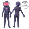 Halloween Skibidi5 Body Disfraz Mono Niños Traje de Cosplay Monitor Vs Hombre del Inodoro