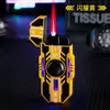 Encendedor Mecánico Giratorio Brillante Resistente al Viento Famoso en Internet Personalizado Creativo Alivio del Estrés Fidget Spinner Lighter Regalo para Novio
