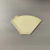 102 Caja de Papel Filtro para Café de Pulpa de Madera con Forma de Abanico Filtro de Goteo Estilo Americano para Preparación Manual Bolsa de Filtro en Forma de Cono Papel Filtro