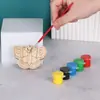 Manualidades Creativas de Madera en Blanco Sin Terminar Adornos de Mariposa Pintados a Mano para Niños Hogar Escuela Fiesta