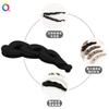 Qiyue pinza de plátano esmerilada para PC transfronteriza pinza vertical parte trasera de la cabeza torcida pinza para el cabello pinza para coleta accesorios para el cabello para niños al por mayor