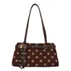 Bolsa de Mão de Bolinhas 2026 Outono Nova Simples Casual Bolsa de Ombro para Mulheres Grande Capacidade Bolsa para o Dia a Dia para Trabalhadores de Escritório