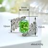 Anillo Colgante Cao Shi Flor Hoja Nueva Brazo Oscilante Cruz Pequeño Fresco Anillo Geométrico Anillo Diseño Hoja Anillo