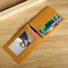 Portatarjetas de Cuero Genuino Transfronterizo para Hombre, Multifuncional para Licencia de Conducir, Estuche de Cuero para Licencia de Conducir, Pieza Única Ultra-Delgada Compacta, Portadocumentos de Identificación Femenino