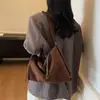 Bolso Tote Transfronterizo Nuevo Sencillo Bolso de Hombro Único de Gama Alta para Viajes Diarios Gran Capacidad Estilo Perezoso de Mano Cruzado Personalización