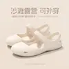 Zapatos Nuevos de Agujeros para Mujer Verano Arroyo Vadeo Zapatos de Agua Deporte Fitness Especial Zapatos de Yoga Sandalias de Ballet para Playa