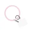 Pulsera de Silicona Redonda con Explosiones Transfronterizas Lanyard para Teléfono Móvil Llave Pulsera de Muñeca Antiperdida Anticaída para Teléfono Móvil Llavero para Teléfono Móvil