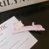 Pasador de Pelo con Lazo Brillante de Diamante Plateado de Lujo Ligero, Pinza Dulce y Fresca para Flequillo Lateral de Niña, Pinza de Pato de Aspecto Elevado