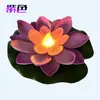 Hojas de Loto Simuladas Flores de Loto Flotantes de Eva para Estanque, Acuario, Decoración de Paisajismo de Estanques, Accesorios para Espectáculos, Suministro Directo del Fabricante