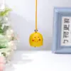 Campanilla de Viento Colgante con Cara Sonriente Linda y Colorida de Aleación Llavero Hecho a Mano DIY Accesorio para Bolso Teléfono Directo del Fabricante