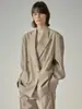 Blazer Feminino 2026 Novo Estilo Primavera e Outono Design Casual Nicho Jaqueta de Terno