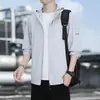 Ropa con Protección Solar Upf50+ Talla Grande para Hombre Verano Protección UV 2024 Nuevo Seda de Hielo Refrescante para Exteriores