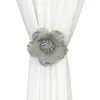 Atrapasueños Creativos de Flor de Perla para Cortinas Modernos Simples Ajustables Correas de Sujeción para Cortinas Transparentes Poliéster Decorativo