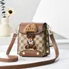 Nova Bolsa Transversal de Ombro Primavera e Verão Moda Versátil Bolsa para Celular Grande Capacidade Pequena Bolsa Quadrada Bolsa Carteiro Mulher