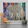 Amazon Novo Nórdico Ins Pano Pendurado Elefante Decorativo Tapeçaria Boêmia Tapeçaria Mandala para Fazer Figuras