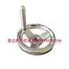 Volante de Aço Inoxidável Volante Recartilhado de Aço Inoxidável 304 Pode Ser Equipado com Manopla Manopla de Volante de Grau Alimentício