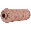 Cuerda de algodón de 3 mm de color, tejida a mano, hilo de algodón grueso y fino, cuerda tejida para tapicería, cuerda para atar, cuerda decorativa.