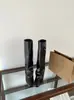 Novas Botas de Salto Alto Bico Fino Estilo Francês 2026 para Mulheres, Botas Longas de Salto Plataforma Outono/Inverno